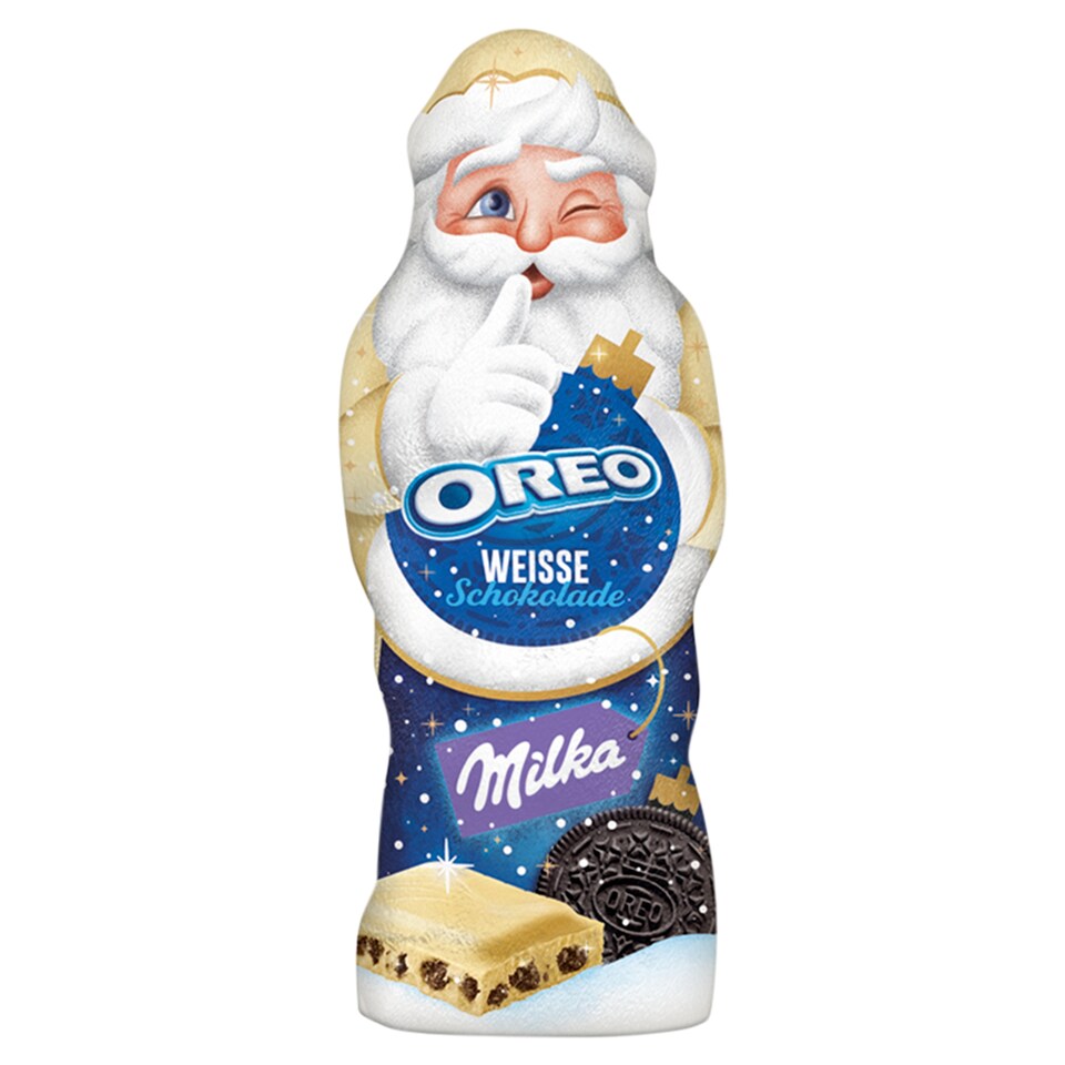 Milka Oreo Cocoa Biscuit Pieces in White Chocolate 95 g
