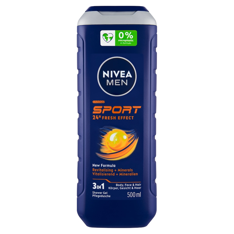 Nivea Men Sport 3 v 1 Sprchovací gél 500 ml