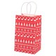 image 1 of Tesco 4 Pack Merry Christmas Favour Bags Twist Handle
