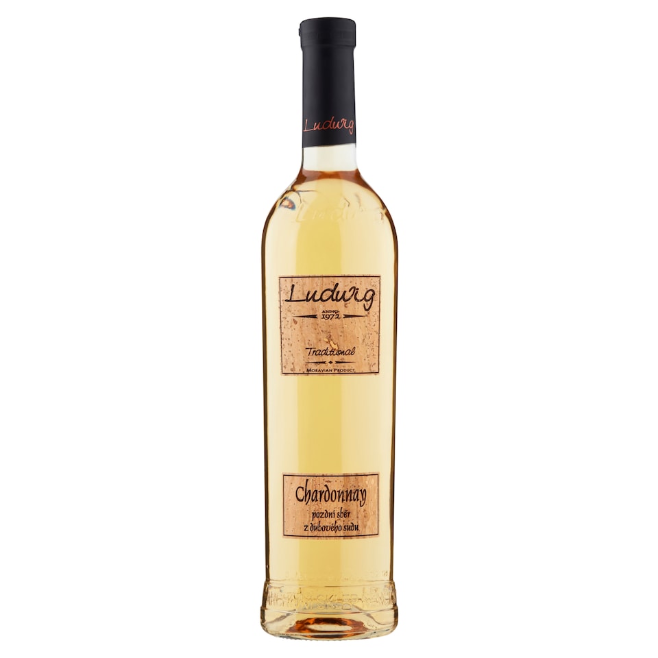 Ludwig Chardonnay from Oak Barrel Quality Wine with Late Harvest Attribute Dry 0.75L