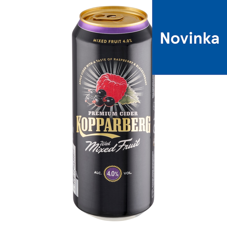 Kopparberg Apple Cider with Taste of Raspberry & Blackcurrant 500 ml