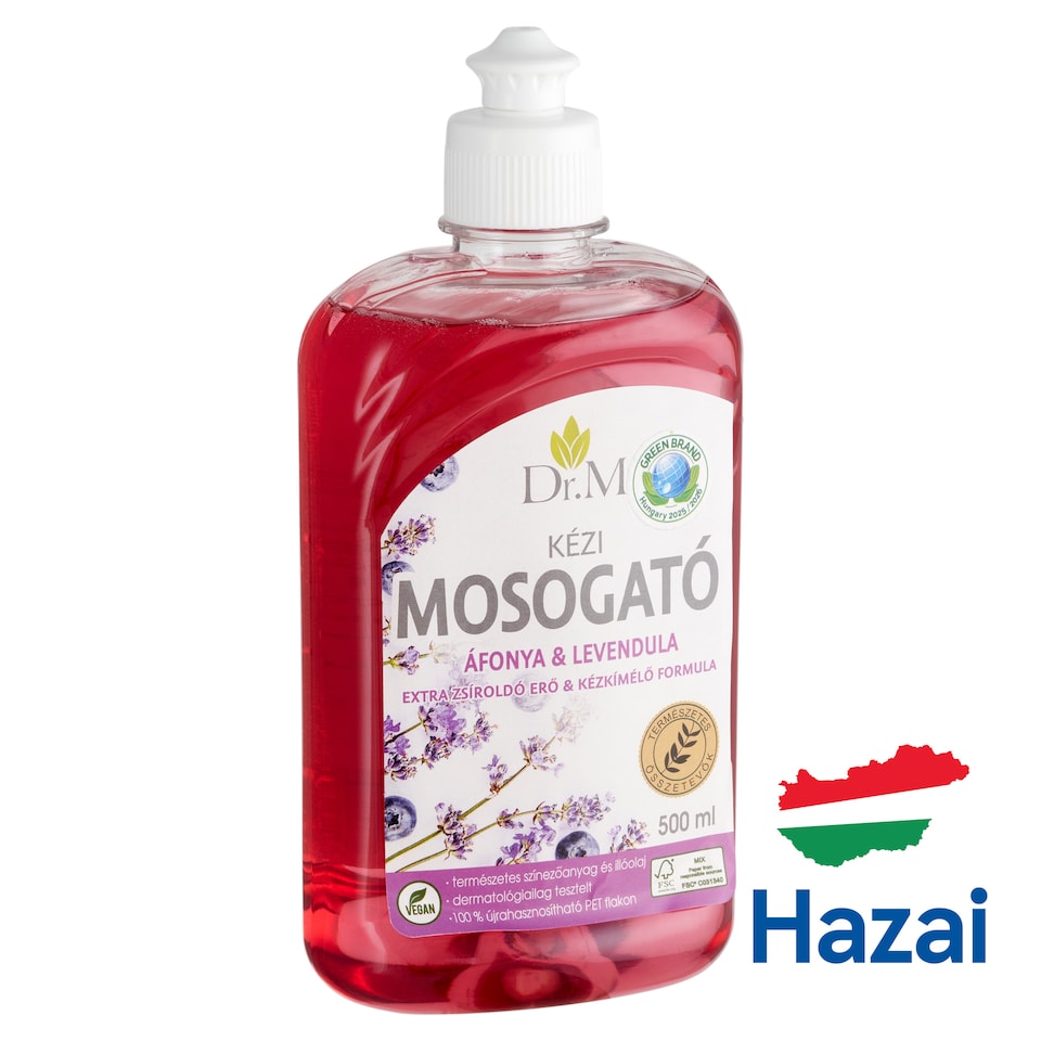 Dr. M Áfonya & Levendula kézi mosogató gél 2:1 500 ml