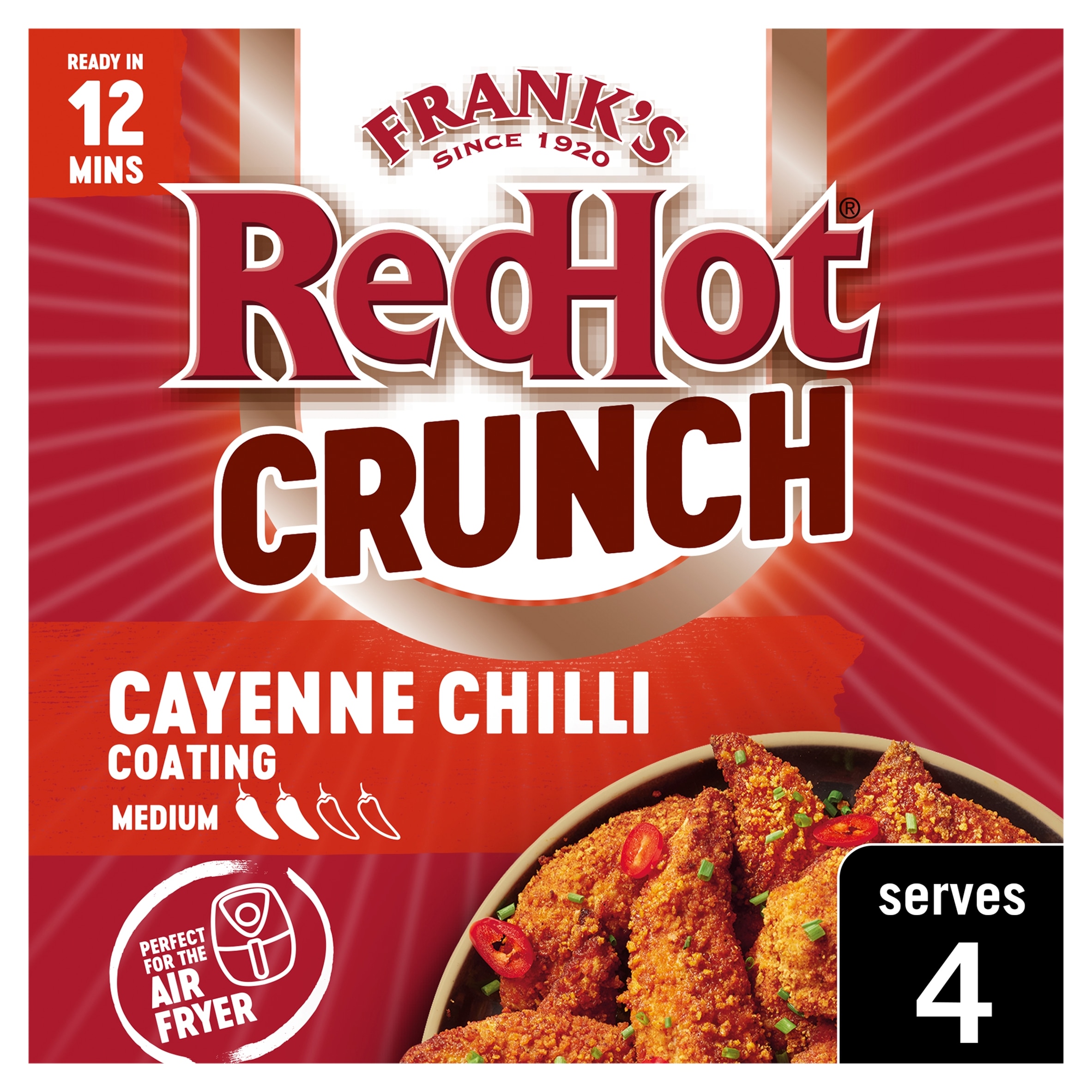 Frank's RedHot Crunch Cayenne Chilli 70g - Tesco Groceries