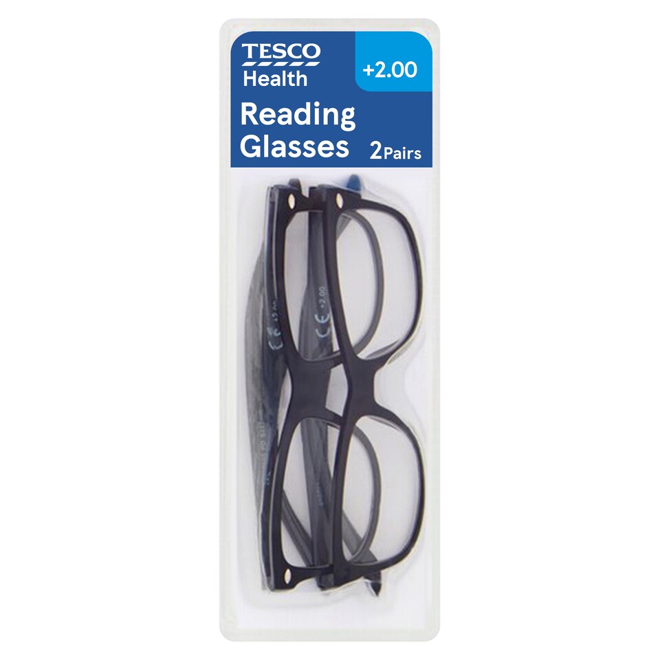 Tesco Health Reading Glasses Twin Pack 2.0