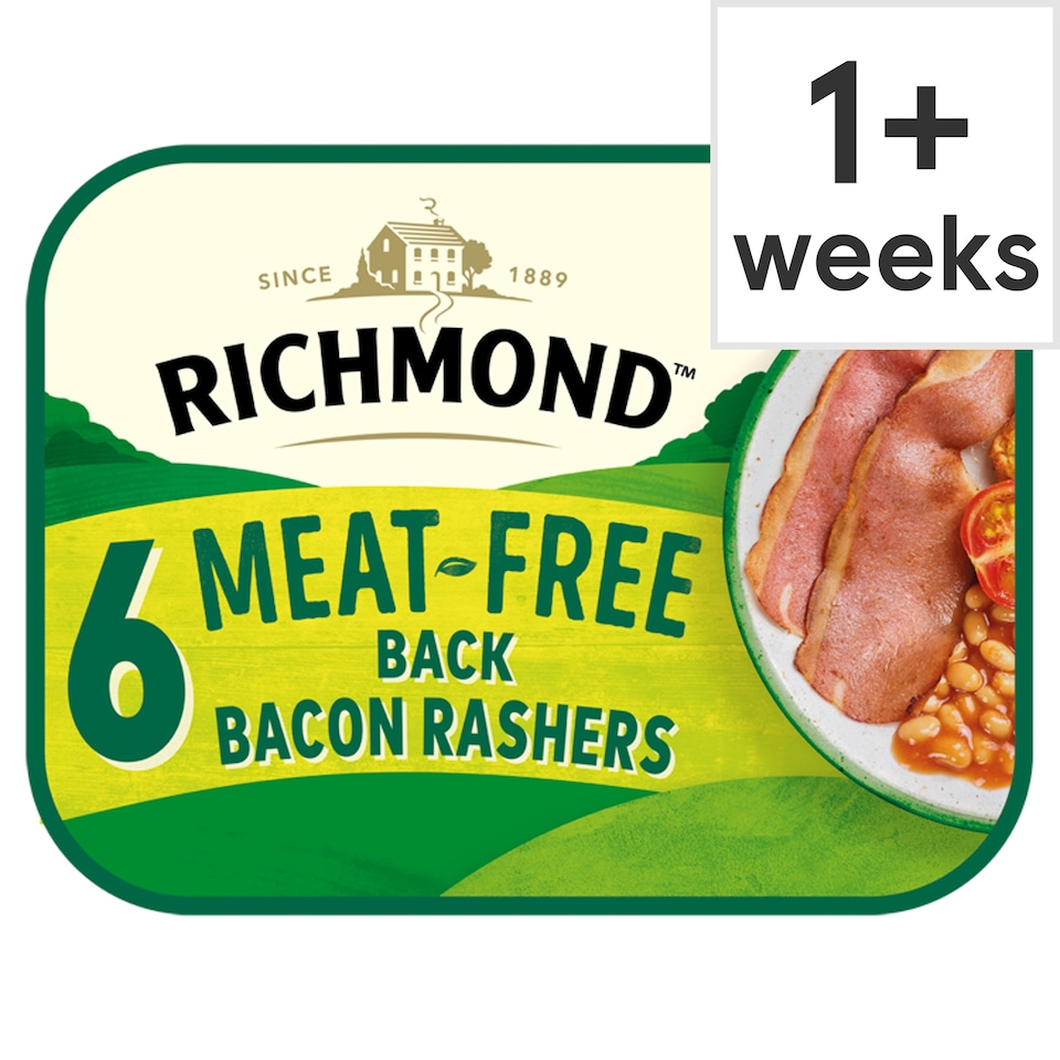 Richmond Meat-Free Back Bacon Rashers 120g