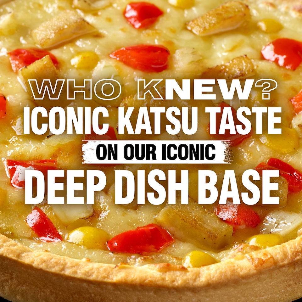 image 1 of Chicago Town Ultimate Deep Dish Pizza - Katsu Chicken 2 x 159g