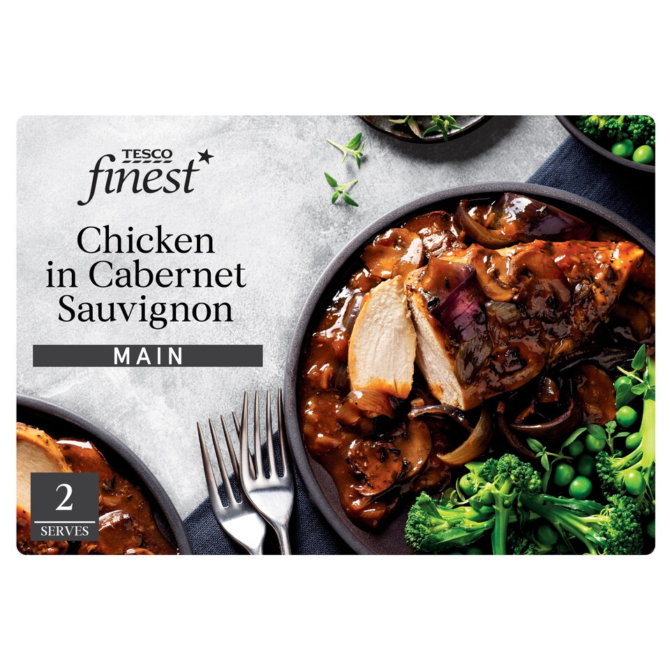 Tesco Finest Chicken Cabernet Sauvignon 400G