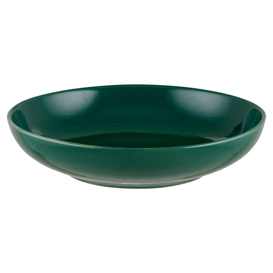 F&F Home Turin Spruce Green talíř na těstoviny 23,5 x 5 cm