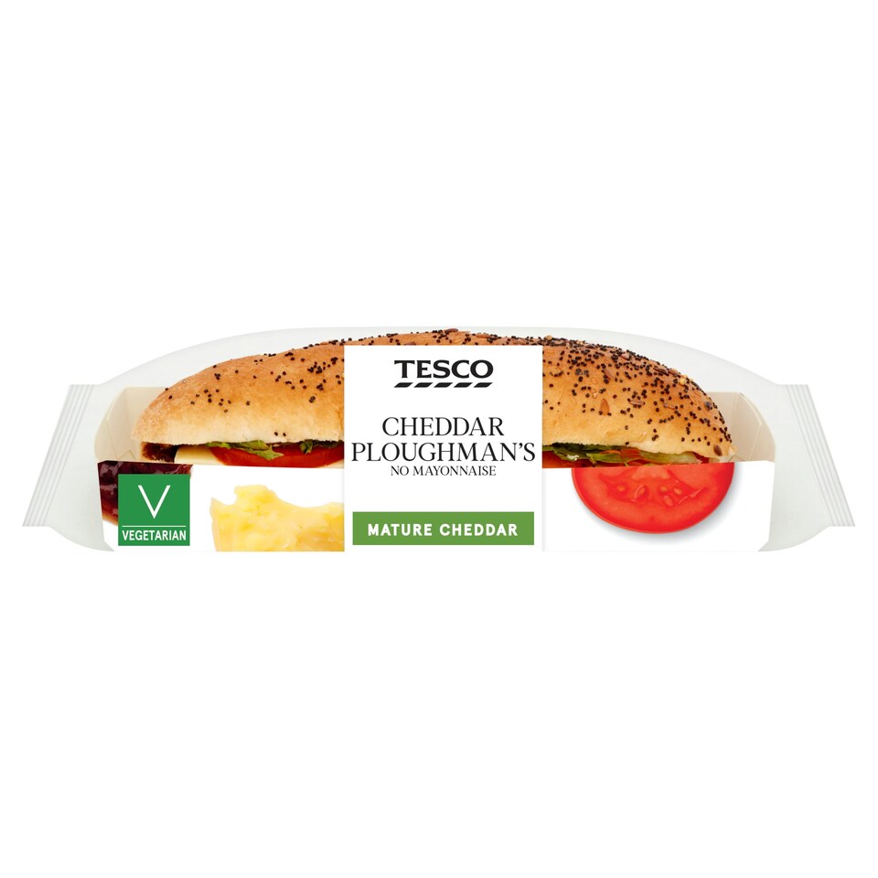 Tesco Cheddar Ploughman's Sub Tesco Groceries