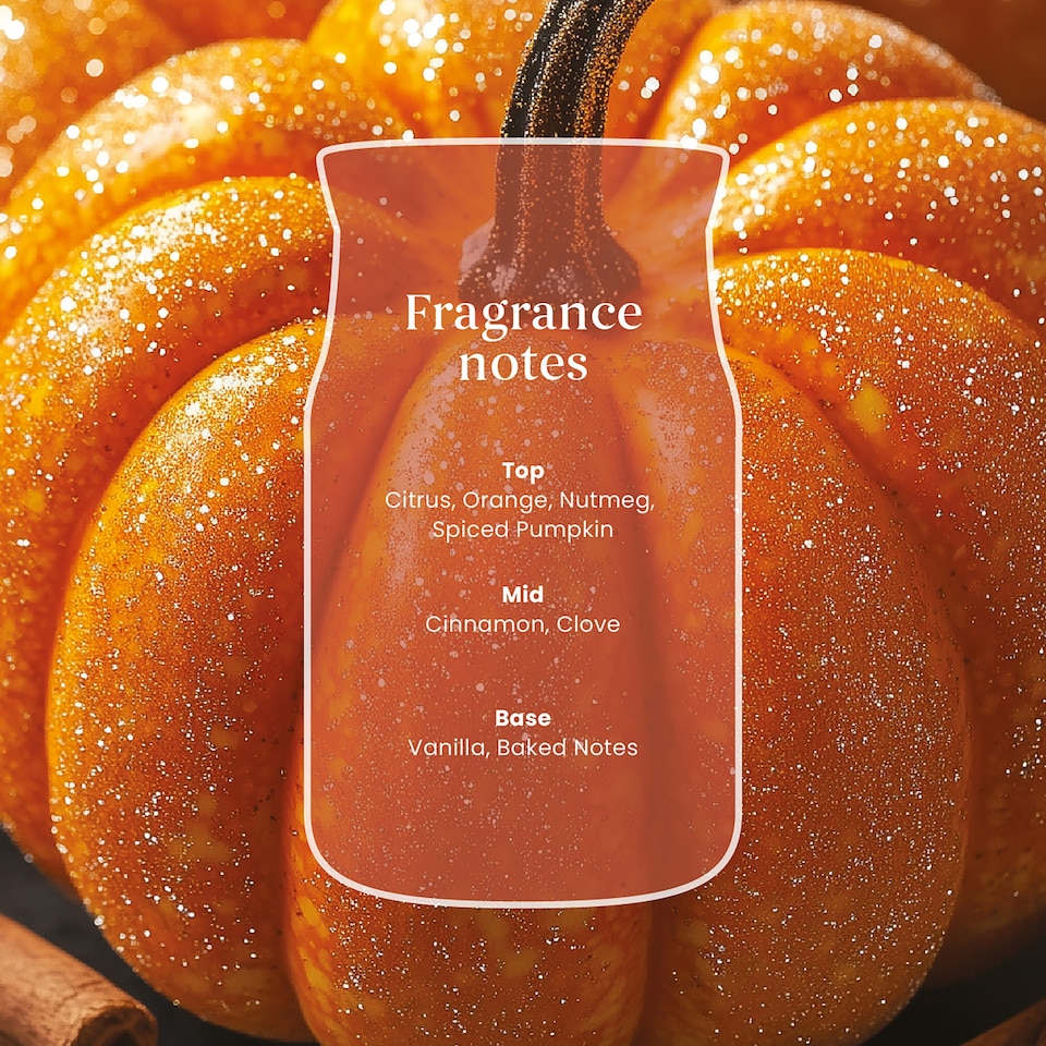image 1 of Yankee Candle Signature Spiced Pumpkin Large Jar 567g