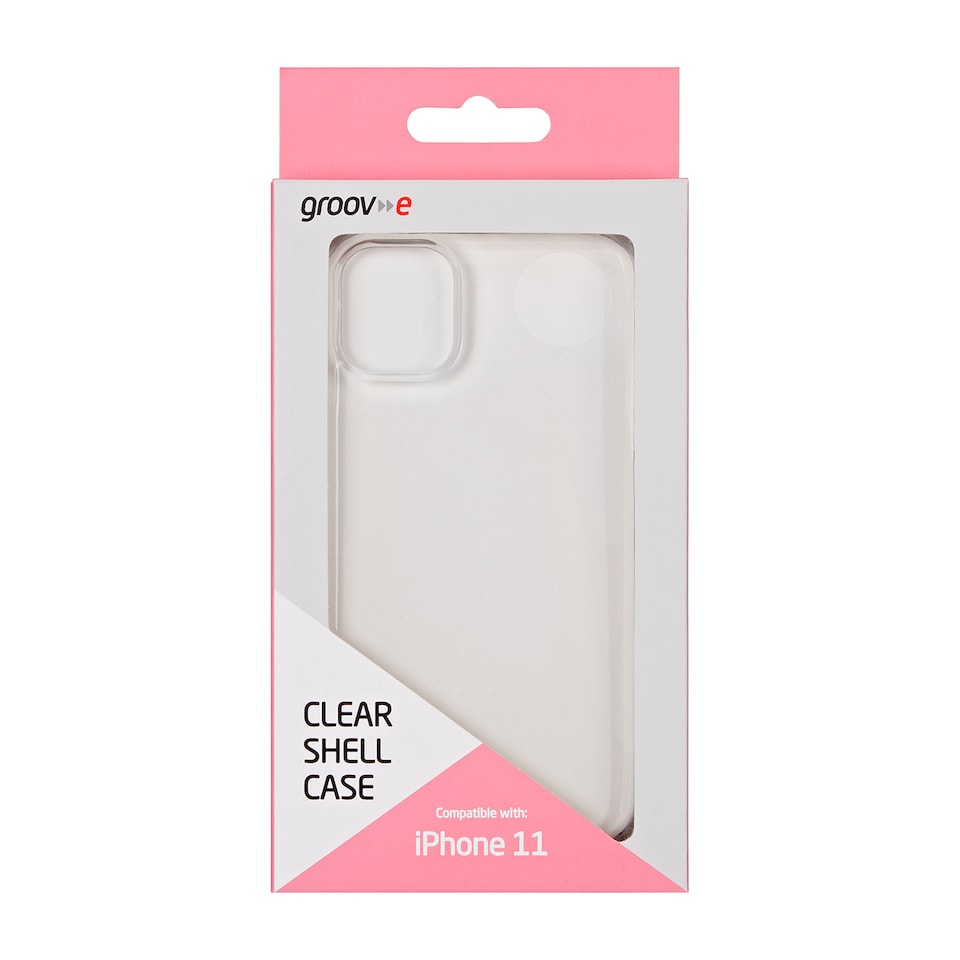 GROOV-E IPHONE 11 CLEAR CASE