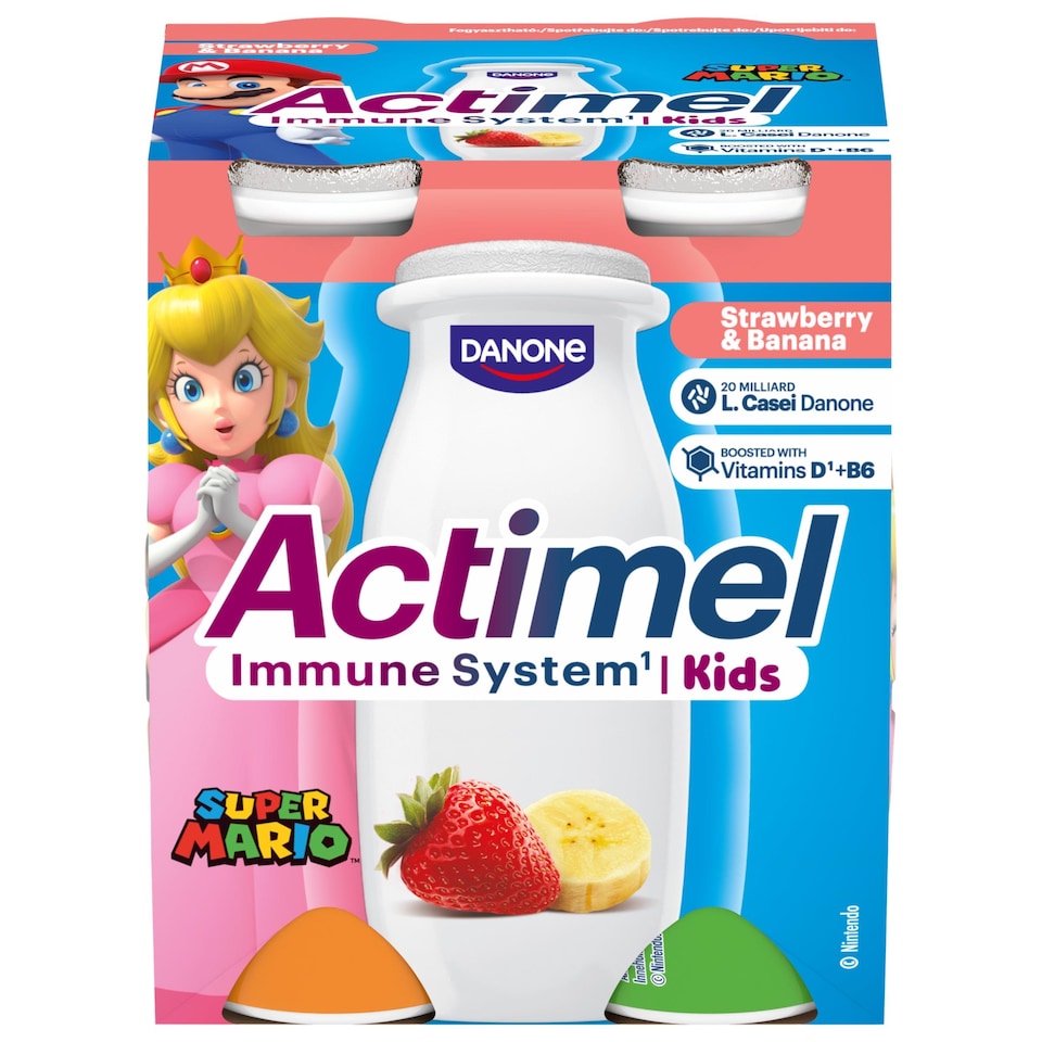 ACTIMEL Kids Jahoda - Banán 4x100g