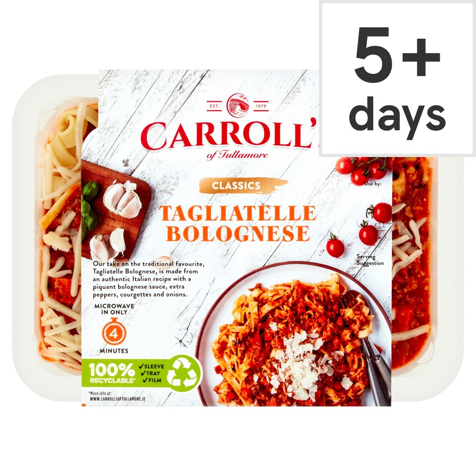 Carroll's Tagliatelle Bolognese 400G