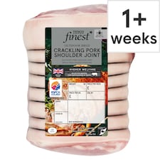 Tesco Finest British Crackling Pork Shoulder Joint