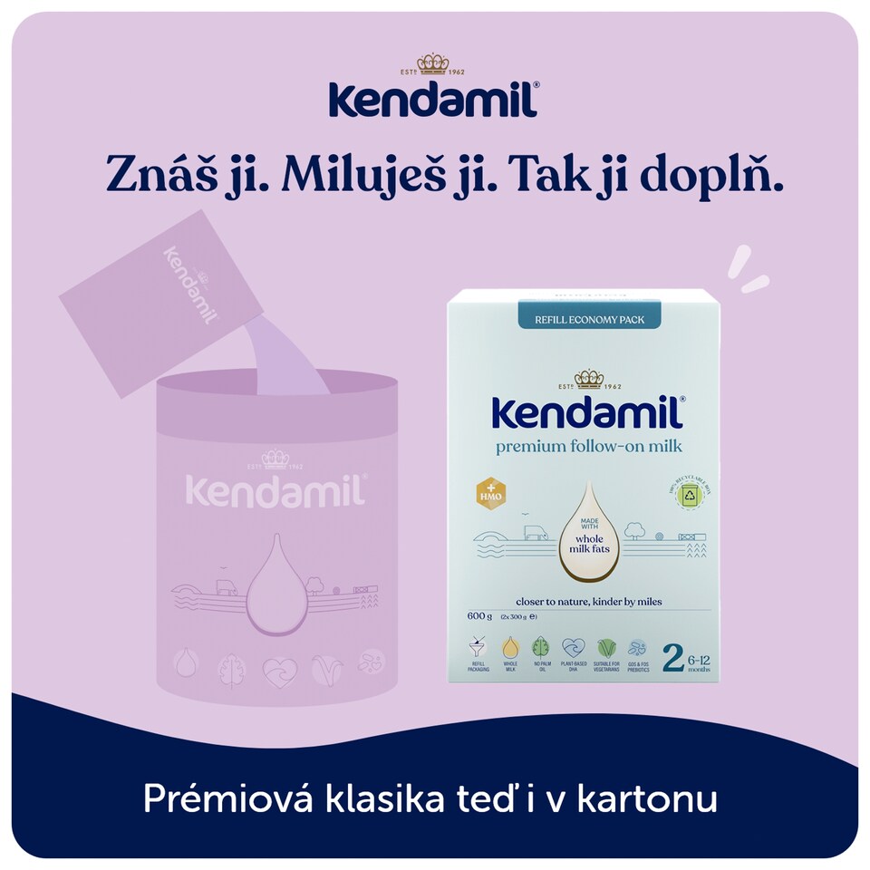 Obrázek 1 pro produkt Kendamil Premium 2 600g