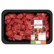 Tesco Irish Diced Beef 565G