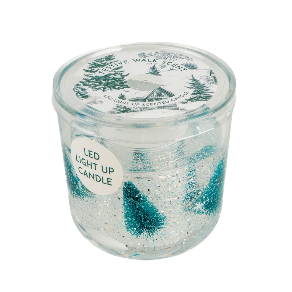 Candlelight Christmas Tree Light Up Candle 70g