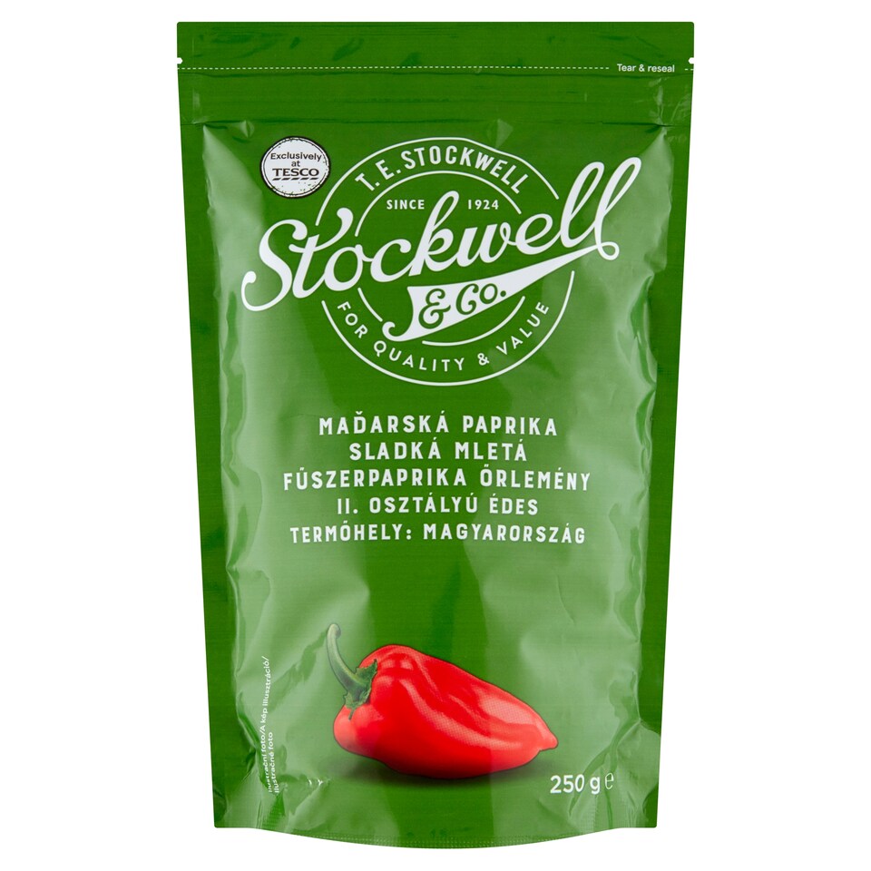 Stockwell & Co. Maďarská paprika sladká mletá 250g