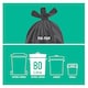 image 2 of Tesco Tie Top Garden Sacks 10 Pack (80L)