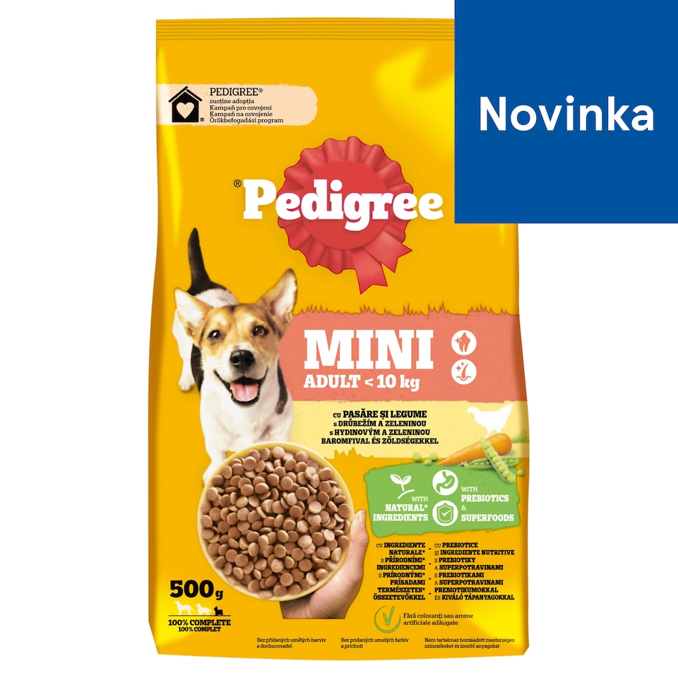 Pedigree Mini Adult s hydinovým a zeleninou 500 g