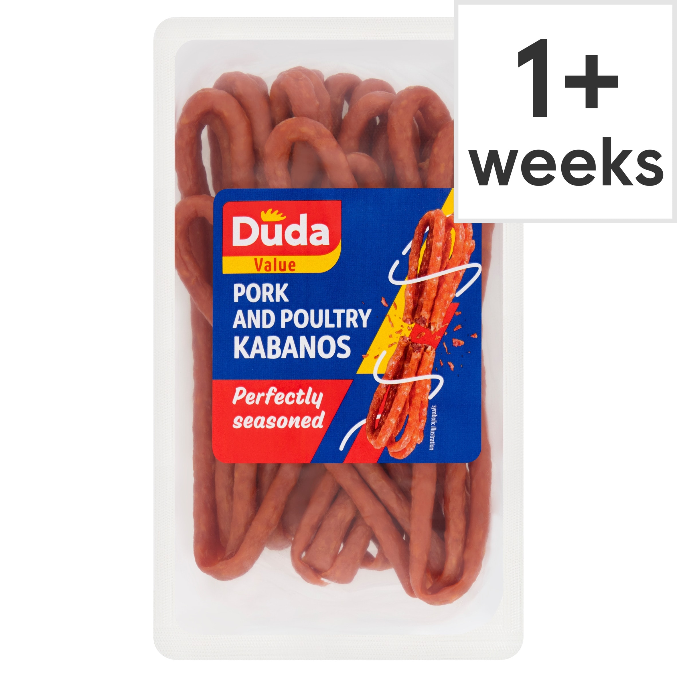 Duda Value Pork & Poultry Kabanos 300g