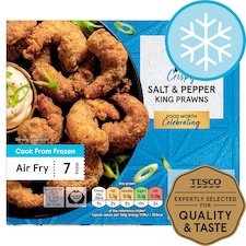 Tesco Salt & Pepper Prawns 12 Pack 132g