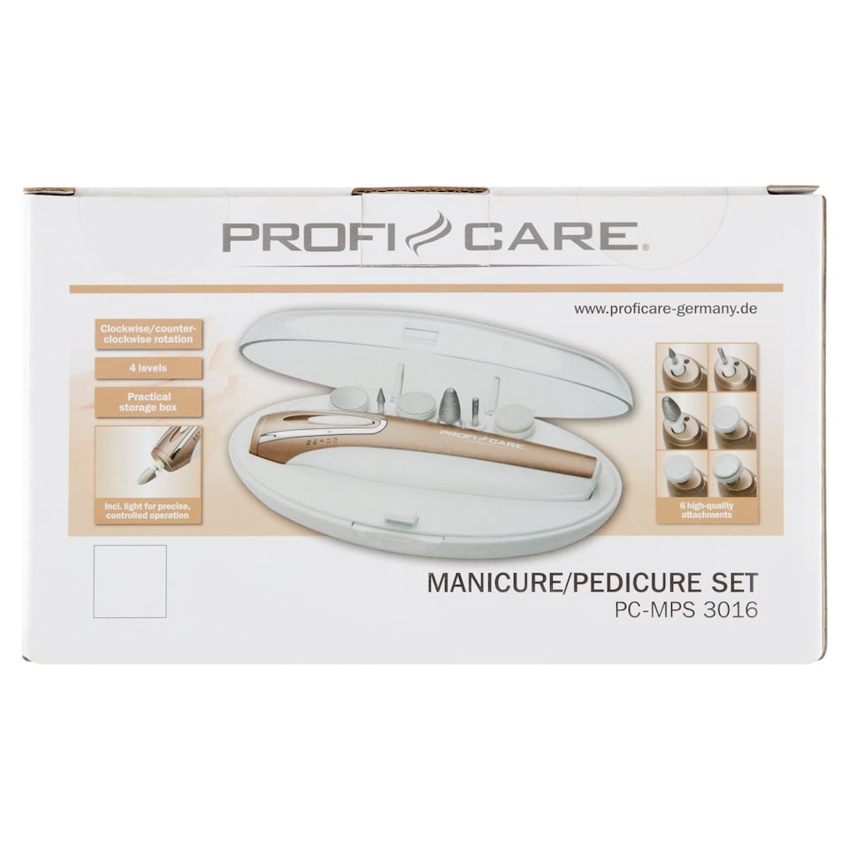 Obrázek 1 pro produkt ProfiCare Sada na manikúru/pedikúru PC-MPS 3016