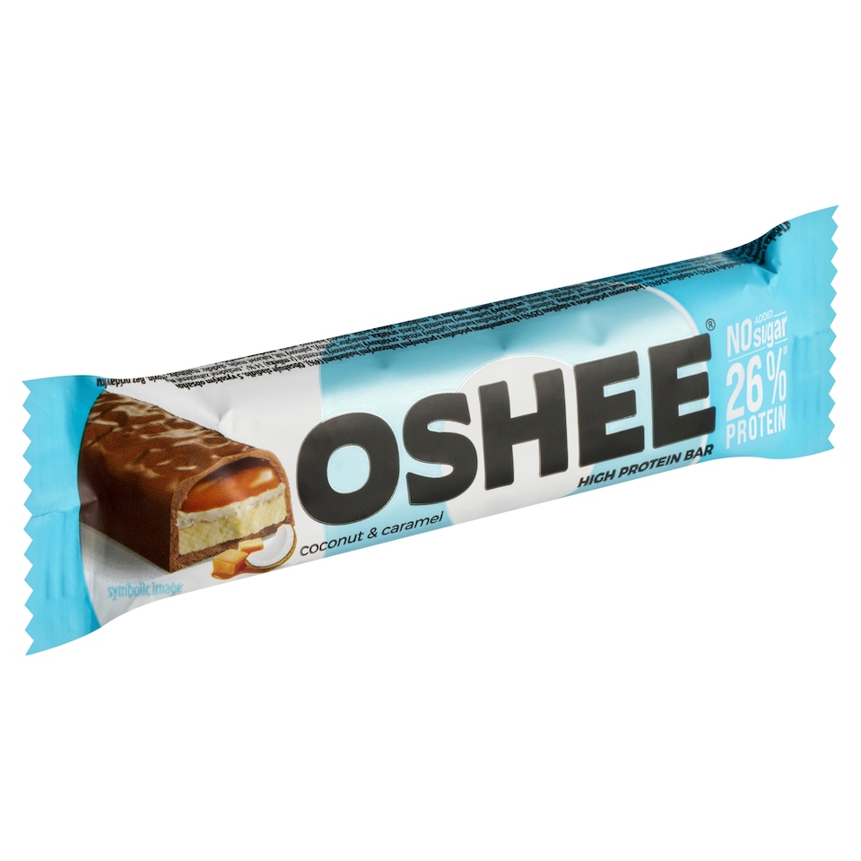 image 1 of Oshee Coconut & Caramel High Protein Bar 48g