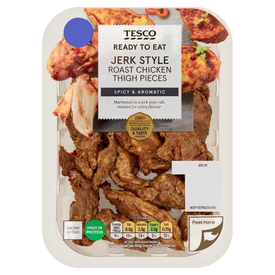 Tesco Jerk Chicken Thigh Pieces 180g