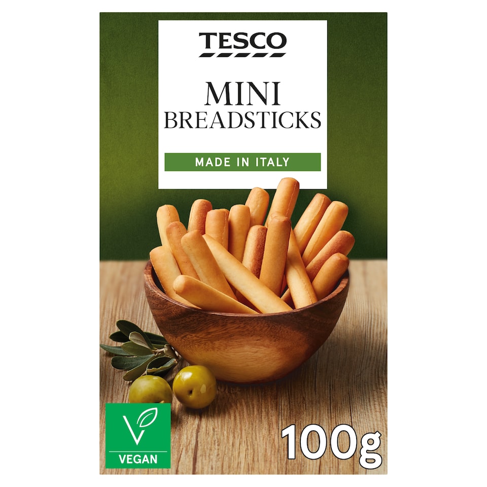 Tesco Original Mini Breadsticks 100G