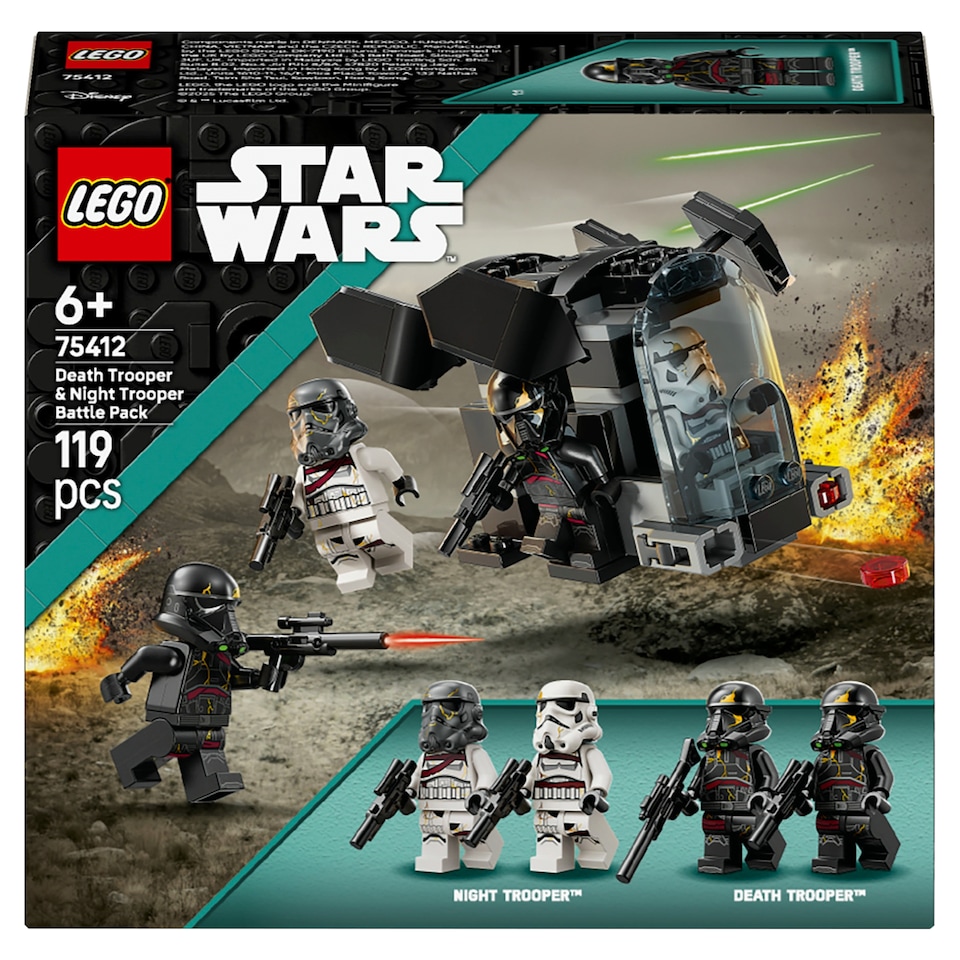 image 1 of LEGO Star Wars 75412 Death Trooper & Night Trooper Battle Pac