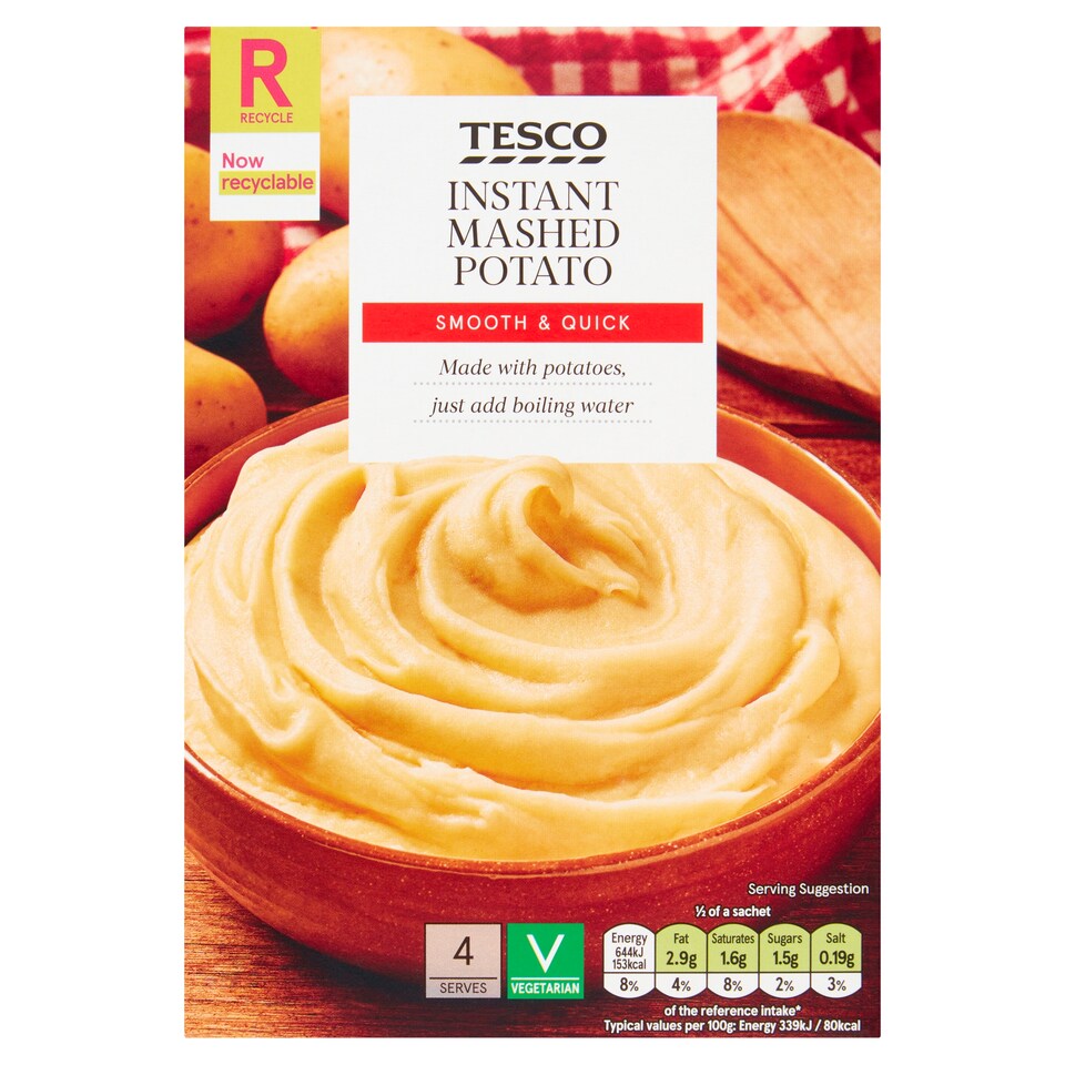 Tesco Instant Mashed Potato 160G