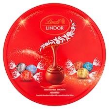 Lindt Lindor Assorted Chocolate Selection Tin 450G