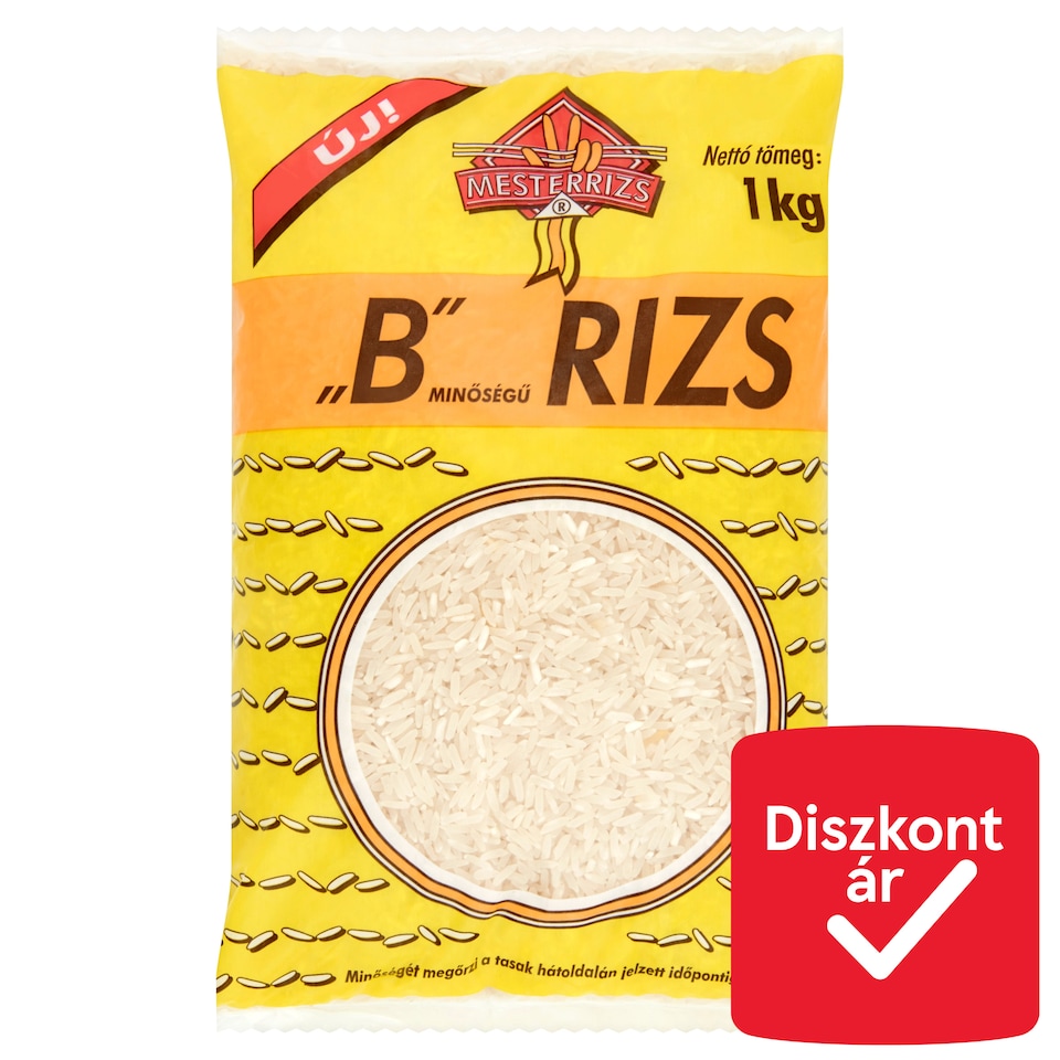 image 1 of Mesterrizs "B" Quality Rice 1 kg