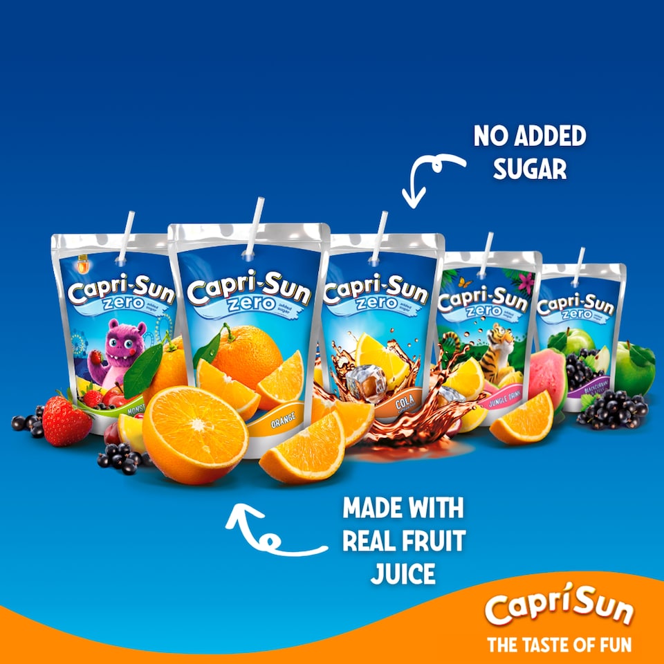 image 1 of Capri-Sun Orange Zero Party Pack 20x200ml