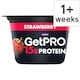 image 1 of Danone GetPro 15g Strawberry High Protein Yoghurt 160g