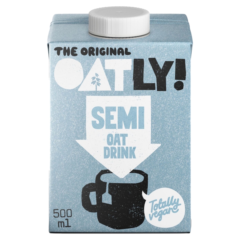 image 1 of Oatly Semi Oat Chilled Drink 500ml