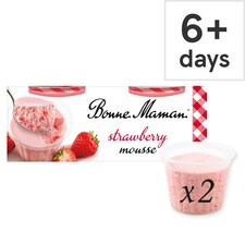 Bonne Maman Strawberry Mousse 2 x 70g