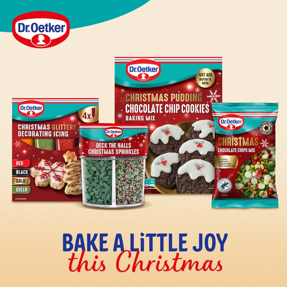 image 1 of Dr. Oetker Chocolatey Christmas Decorations 14g