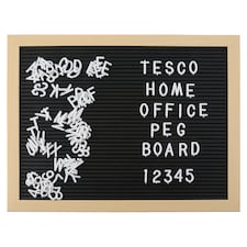 Tesco Home Office Peg Board