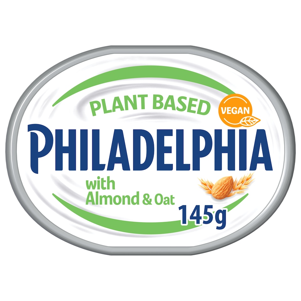 image 1 of Philadelphia Plant Based Soft Cream Cheese Alternative - Almond & Oat 145g