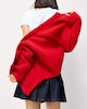 image 2 of F&F Chunky Knitted Cardigan in Red