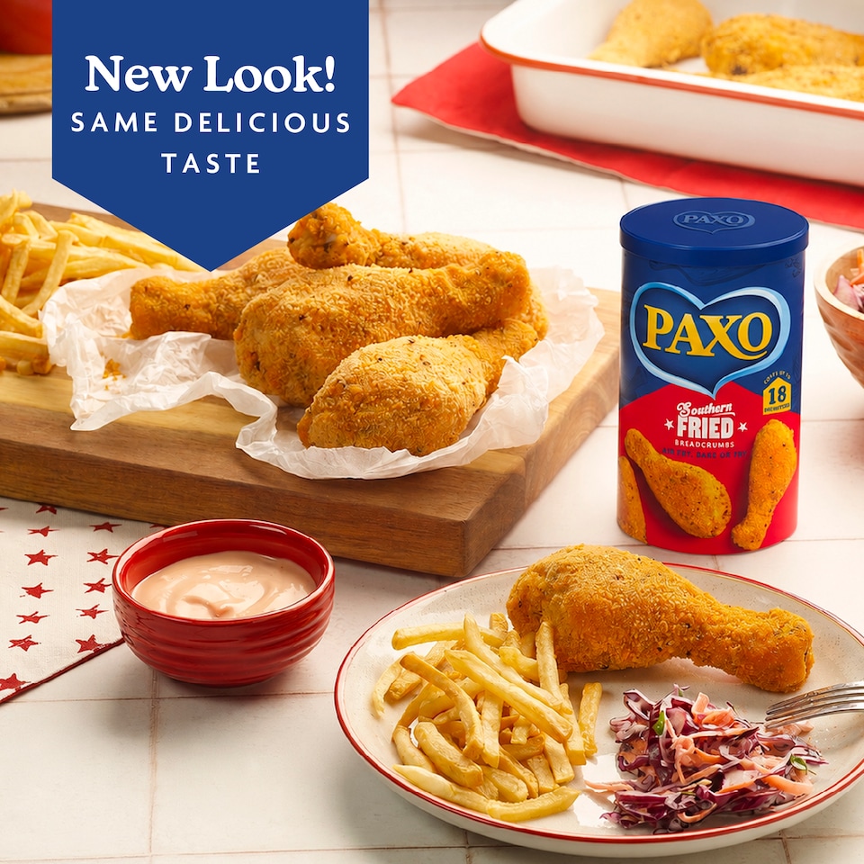 image 1 of Paxo Southern Fried Breadcrumbs 210G