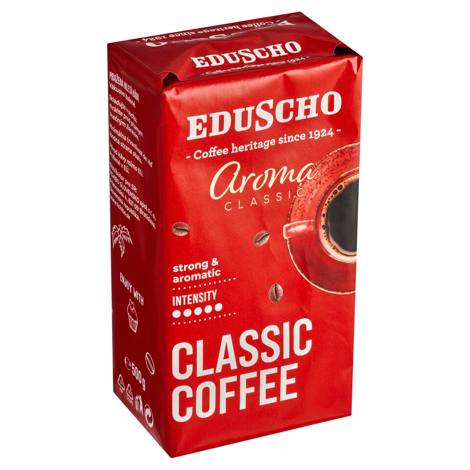 obrázok 1 z Eduscho Aroma Classic pražená mletá káva 500 g
