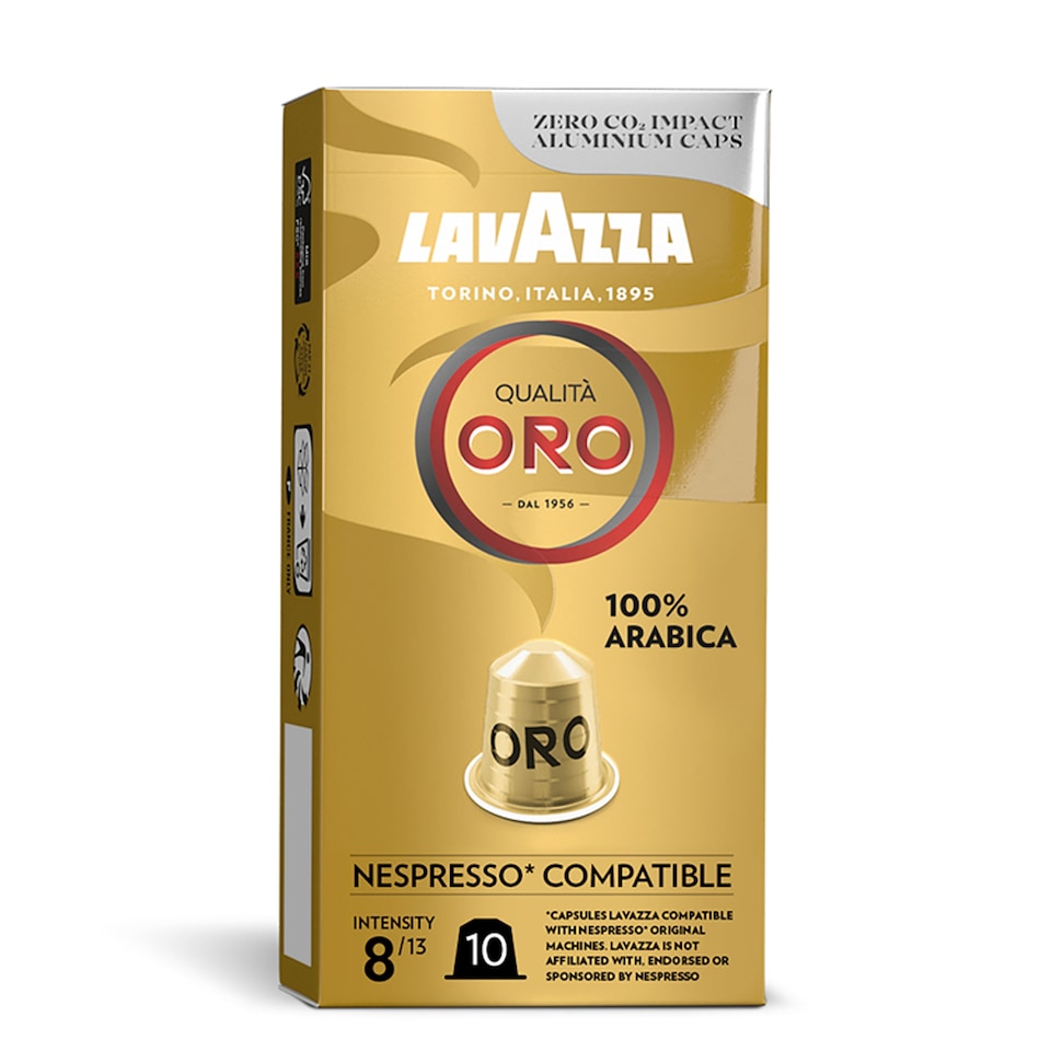 image 1 of Lavazza Nespresso Capsule Oro