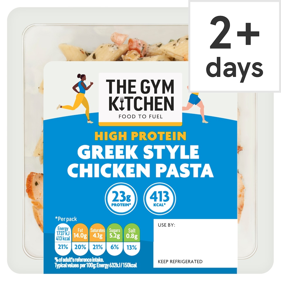 The Gym Kitchen High Protein Greek Style Pasta Salad 280g