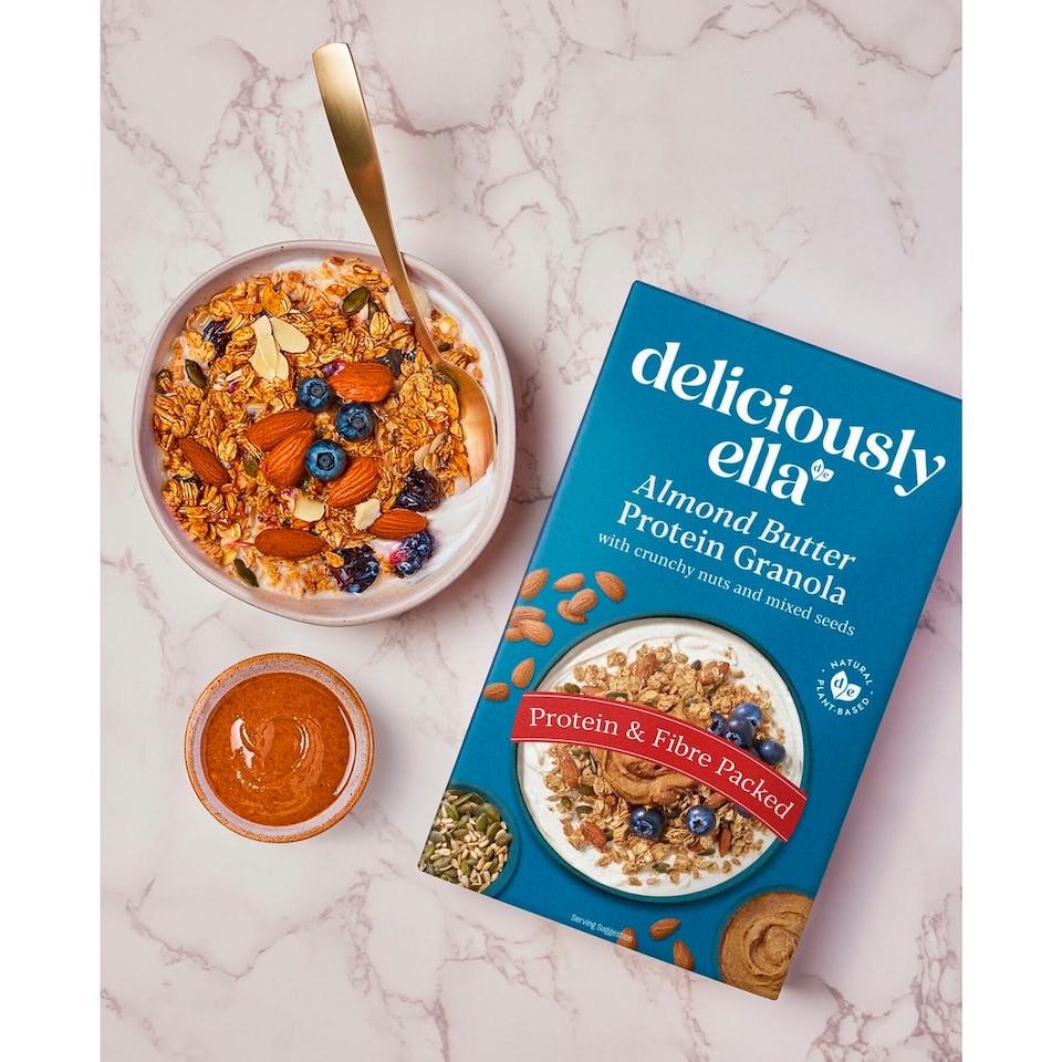 image 1 of Deliciously Ella Almond Butter Protein Granola 350g 