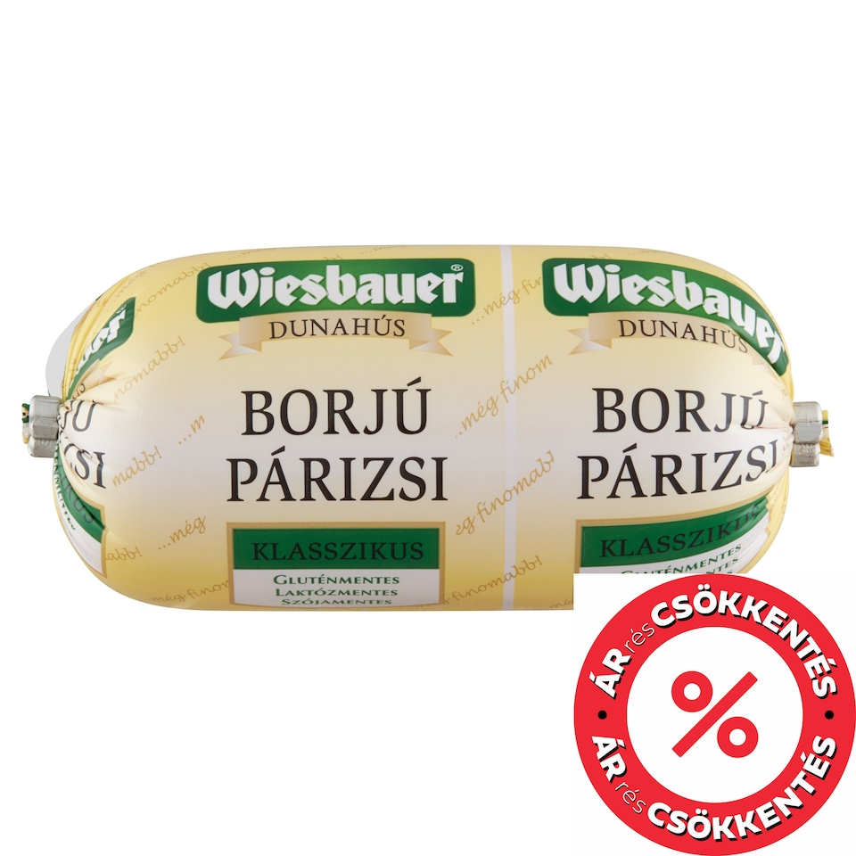 Wiesbauer klasszikus borjú párizsi 300 g