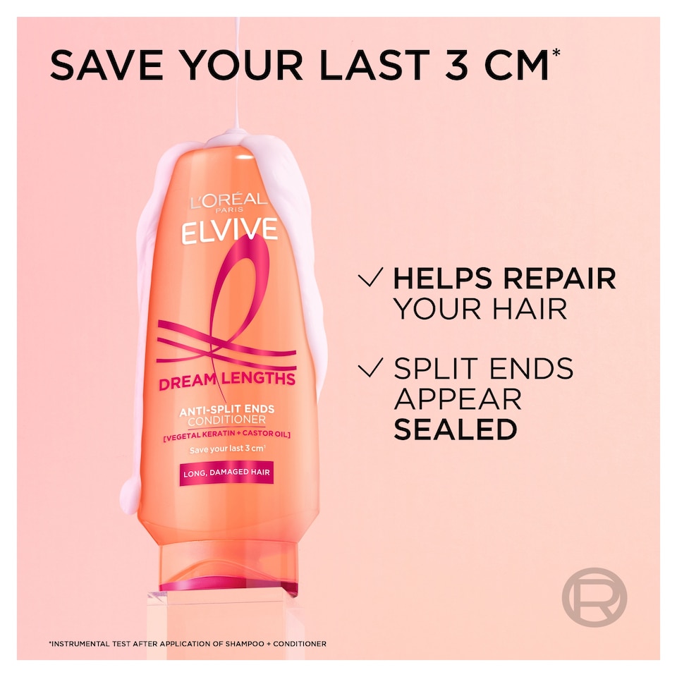 image 1 of L'Oreal Elvive Dream Lengths Anti-Split Ends Conditioner 200Ml