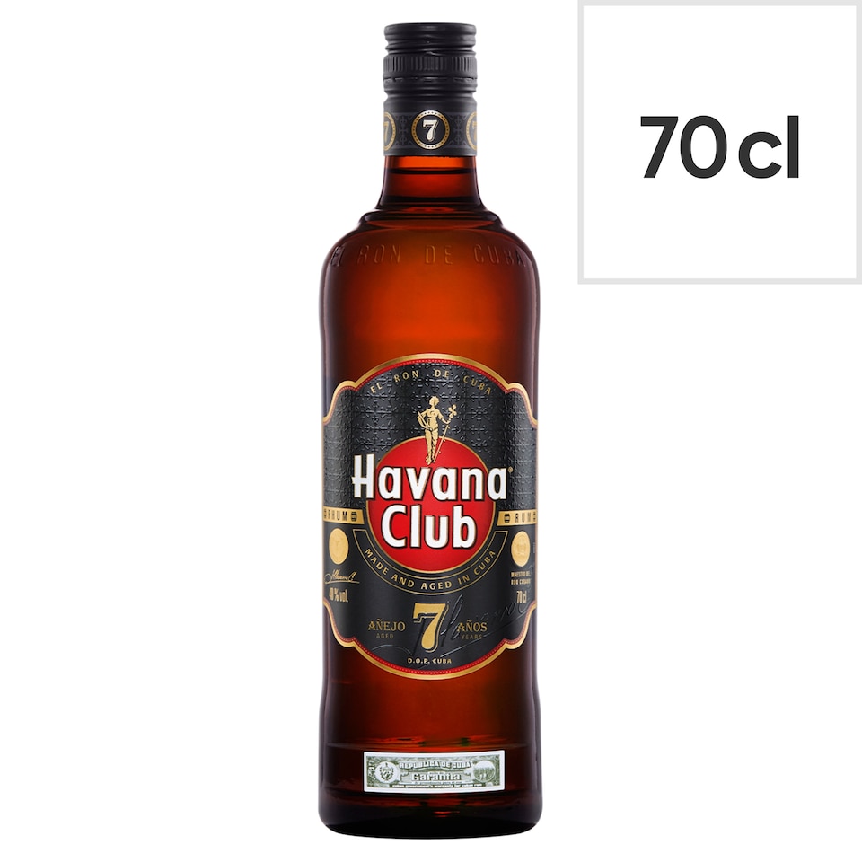 image 1 of Havana Club 7 Year Old Dark Rum 70Cl